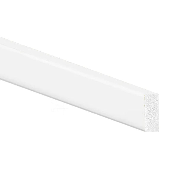 Inteplast Group Building Products  1/2-in x 0.75-in x 8-ft Finished Polystyrene Baseboard Moulding (1/2