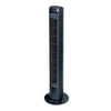 Comfort Zone 31 3-Speed Oscillating Tower Fan With Remote Control In Black (31, Black)