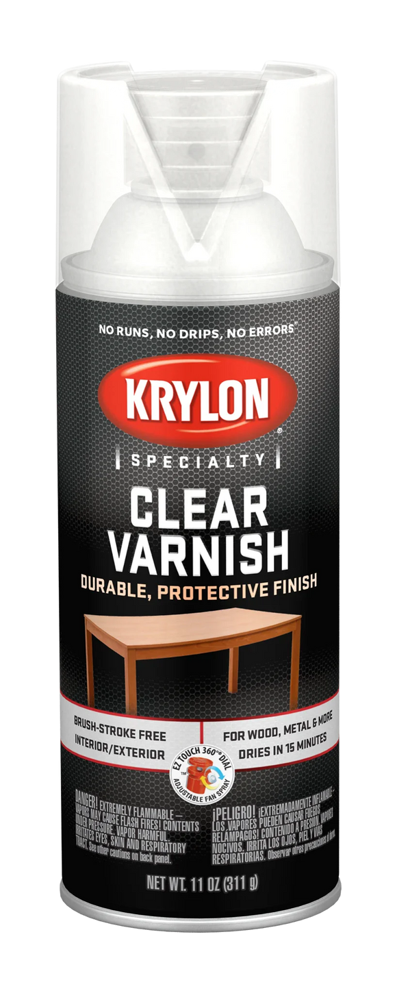 Krylon® Clear Varnish Coating Spray 11 oz. (11 oz., Clear)