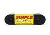 Simple Strap The Original All Purpose Rubber Tie Down, 2mm Regular Duty (800 PSI) 20 Ft. X 2mm X 40mm, Black (20'' X 2mm X 40mm, Black)