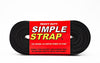 Simple Strap The Original All Purpose Rubber Tie Down, 3mm Heavy Duty (1000 PSI)  20 Ft. X 3mm X 40mm, Black (20' X 3mm X 40mm, Black)