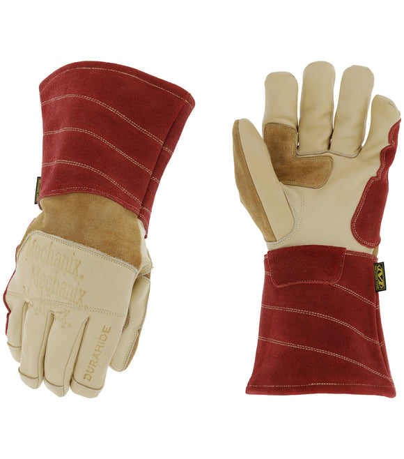 Mechanix Wear Welding Gloves Flux - Torch Welding Series Medium, Tan (Medium, Tan)