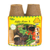 Ferry Morse Jiffy-Pots Organic Seed Starting 3 Biodegradable Peat Pots, 22 Pack