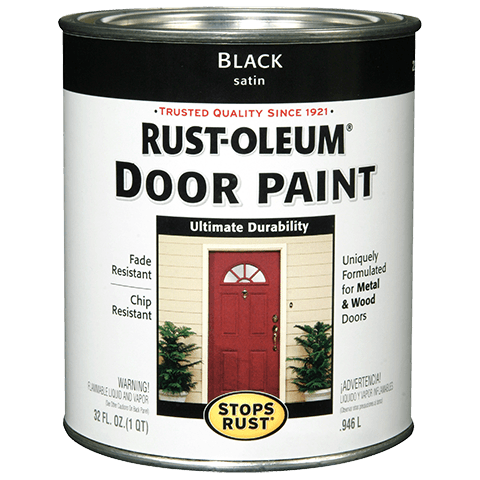 Rust-Oleum® Stops Rust® Door Paint Black
