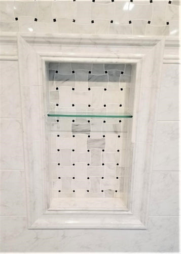 MD Building Products Prova 16 In. x 16 In. Shower Niche