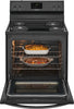 Frigidaire 30 in. 5.3 cu. ft. Electric Range with Manual Clean in Black