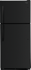 Frigidaire 20.5 Cu. Ft. Top Freezer Refrigerator Black (20.5 Cu. Ft., Black)