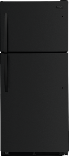 Frigidaire 20.5 Cu. Ft. Top Freezer Refrigerator Black (20.5 Cu. Ft., Black)