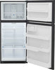 Frigidaire 20.5 Cu. Ft. Top Freezer Refrigerator Black (20.5 Cu. Ft., Black)