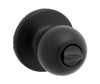 Kwikset 300P 514 CP Polo Entry Door Lock (Matte Black)