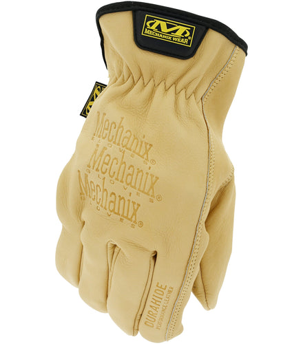 Mechanix Wear Leather Work Gloves Leather Cow Driver Women's Large, Brown