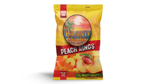 Island Snacks Peach Rings