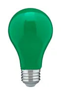 Satco S14986 8A19/GREEN/LED/E26/120V