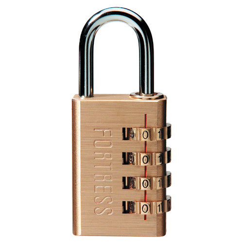 Master Lock Brass Resettable Combination Luggage Lock 627D