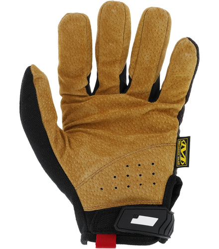 Mechanix Wear Leather Work Gloves Leather Original® Medium, Brown