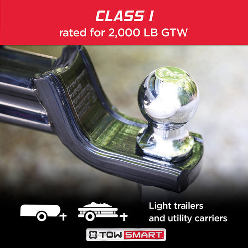 Tow Smart Class 1 2,000 lb. 1-7/8 Chrome Trailer Hitch Ball