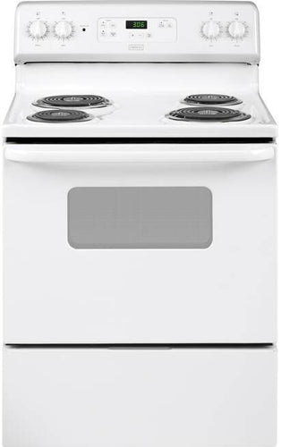 Climatic Home XBS360DMWW 30 in. Crosley Freestanding Electric Range with Sensi-Temp Technology