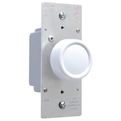 Legrand-Pass & Seymour Rotary R Series Dimmer, White