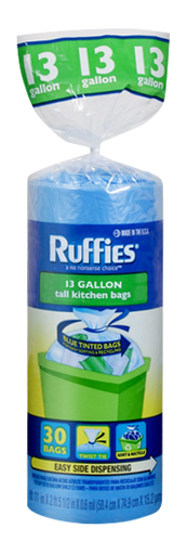 Ruffies Sort & Recycle Bags 33 Gallon