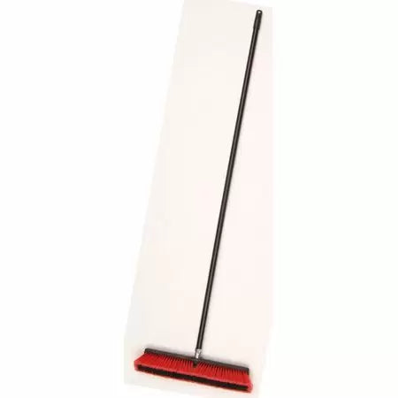 Laitner 18 Indoor & Outdoor Push Broom With 60 Metal Handle