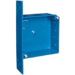 2-Gang ENT Quick Connect Blue Smurf Switch & Outlet Box