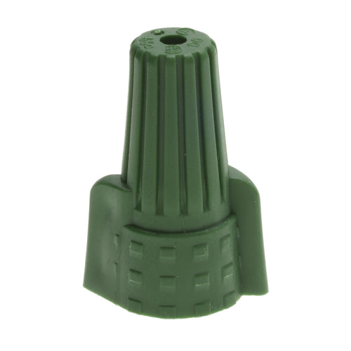 NSI Industries WWC-GR-C Easy Twist Winged Twist-On Grounding Wire Connectors- Winged Green 14-10 AWG- 10o Count