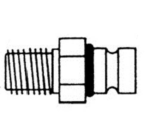 American Hardware Manufacturing Connector 1/4