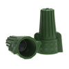 NSI Industries WWC-GR-C Easy Twist Winged Twist-On Grounding Wire Connectors- Winged Green 14-10 AWG- 10o Count