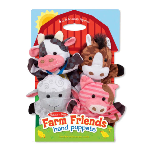 Melissa & Doug Farm Friends Hand Puppets