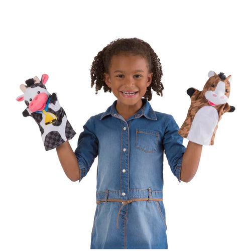 Melissa & Doug Farm Friends Hand Puppets