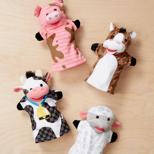 Melissa & Doug Farm Friends Hand Puppets