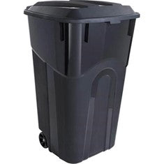 TRASH CAN 20 GAL BLACK