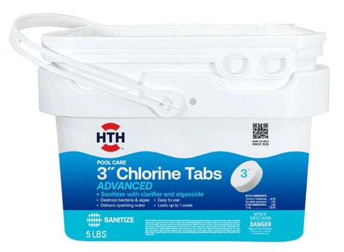 HTH™ Pool Care 3 Chlorine Tabs Advanced