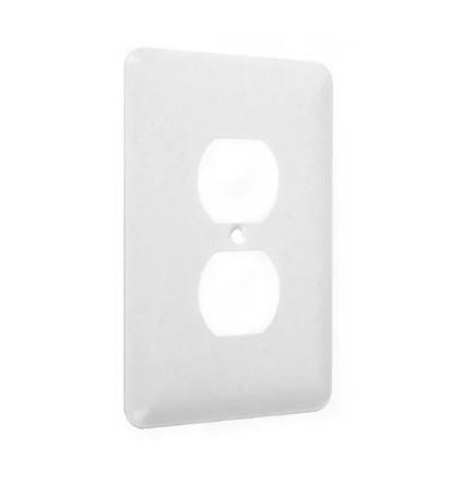 Taymac 1-Gang Metal Wallplate, Maxi, Duplex