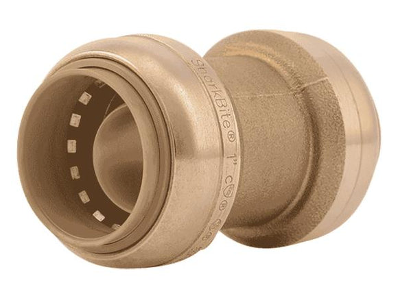 Sharkbite Brass Push Coupling 1 in. x 1 in.