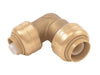 Sharkbite Brass Push Reducing Elbow 1/2 in. x 3/8 in. (1/2 in. OD)