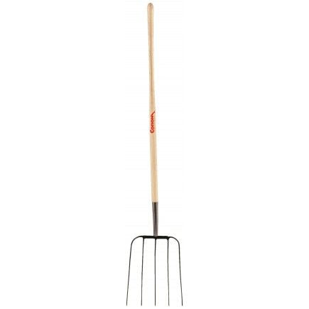 Corona FK 71005 Hay Fork, 5 Tine, 54 Ash Wood Handle