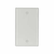 Eaton Cooper Wiring Blank Wallplate, White