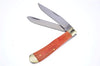 Frost Cutlery Orange Smoothbone Trapper