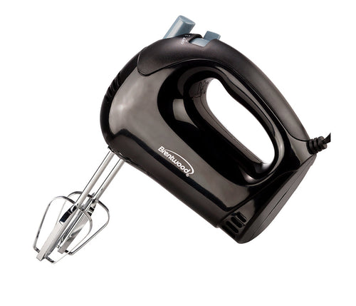 Brentwood HM-44 Lightweight 5-Speed Electric Hand Mixer, Black