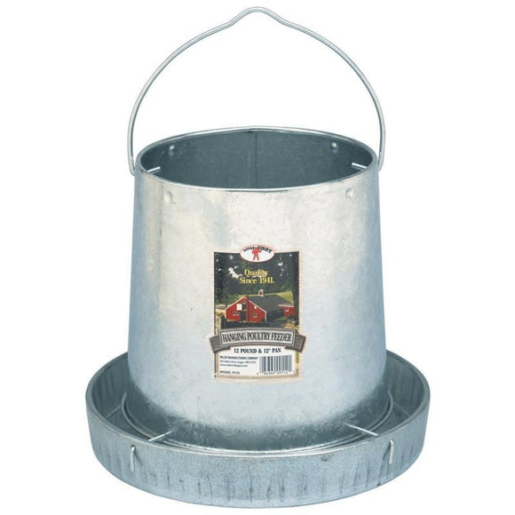 LITTLE GIANT GALV HANGING POULTRY FEEDER