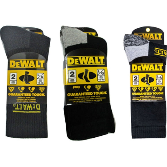 Dewalt Men's Work Sock PDQ Display